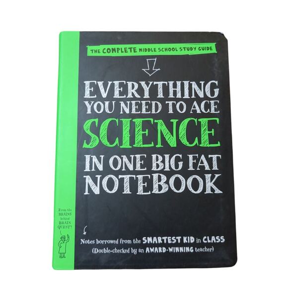 Everything You Need to Ace Science in One Big Fat Notebook-Great used condition - Picture 1 of 5